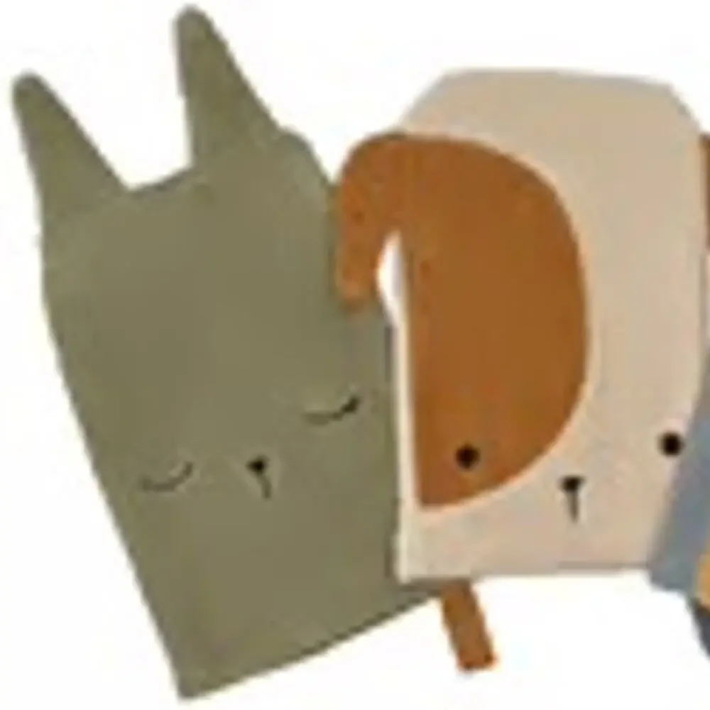 IKEA GULDVÄVARE Organic Cotton Washing Mitts Set of Three for Kids